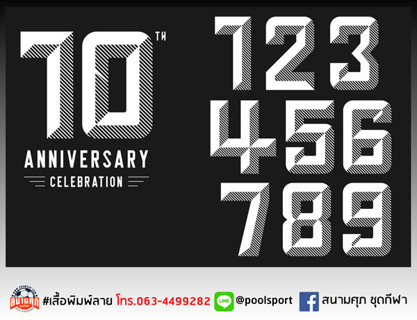 แบบฟอนต์-เสื้อพิมพ์ลาย-Aniversary