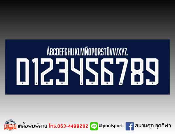 แบบฟอนต์-เสื้อพิมพ์ลาย-Ecuador-Font-WC