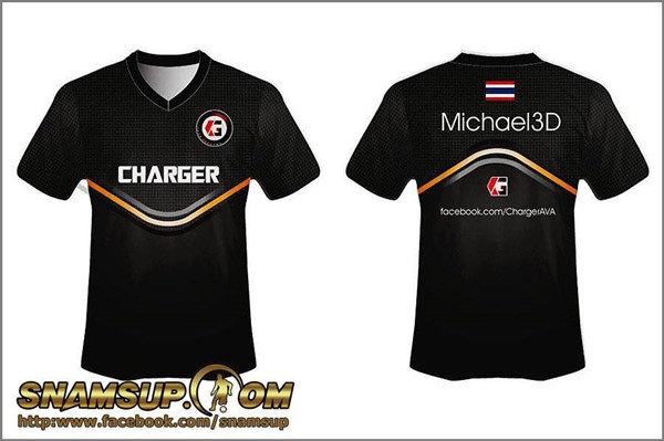 เสื้อแข่งเกมส์-Esport-CHARGER